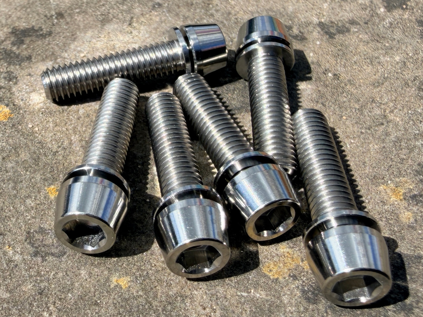 Titanium Stem Bolts - 6 Pack