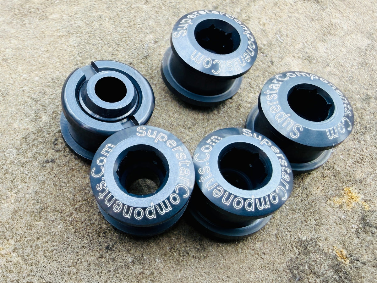 7075 Aluminium Chainring Bolts - Single Ring Length