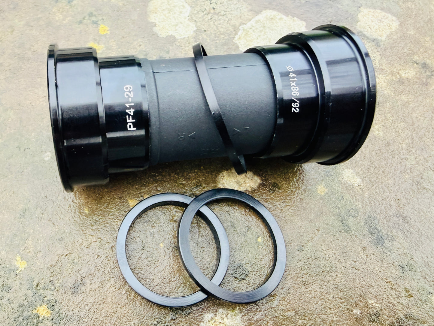BB86 BB89.5 BB92 Pressfit 29mm DUB Axle Bottom Bracket - Steel or Ceramic Bearings