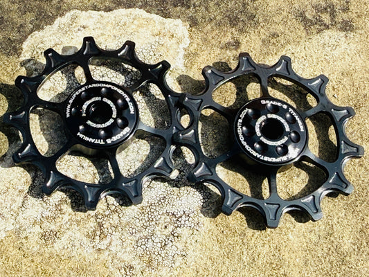Jockey Wheels - Grade5 TITANIUM 13T/13T CERAMIC