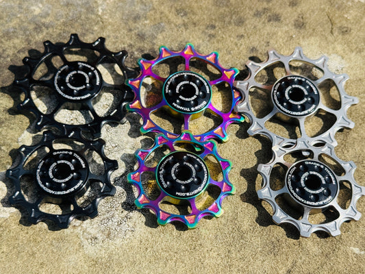 Jockey Wheels - Grade5 TITANIUM 11T/13T CERAMIC