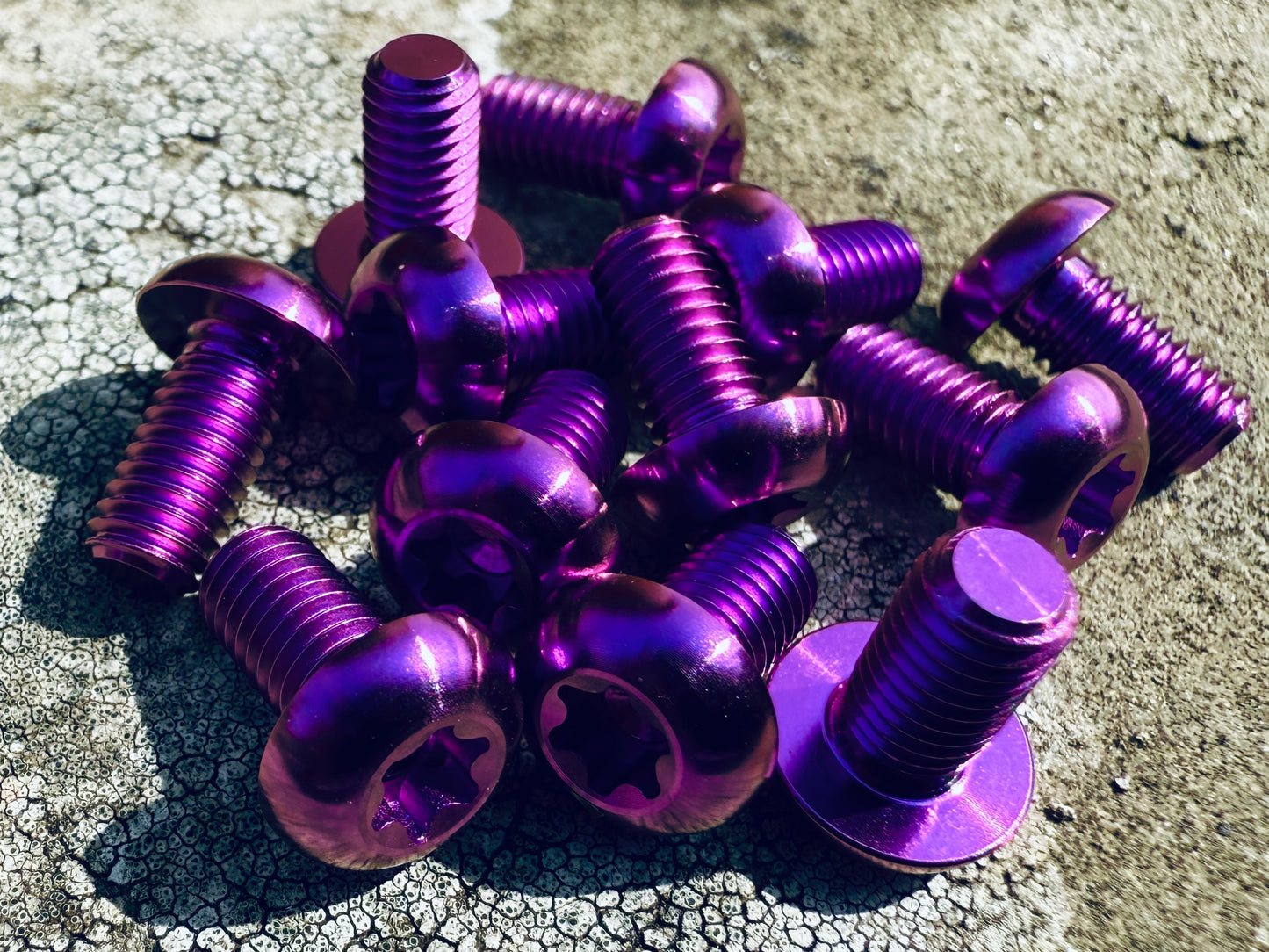 Titanium Rotor Bolts - 12 Pack