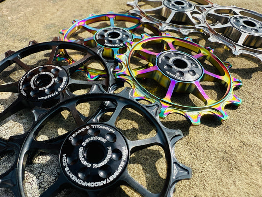 Jockey Wheels - Grade5 TITANIUM 14T/16T CERAMIC