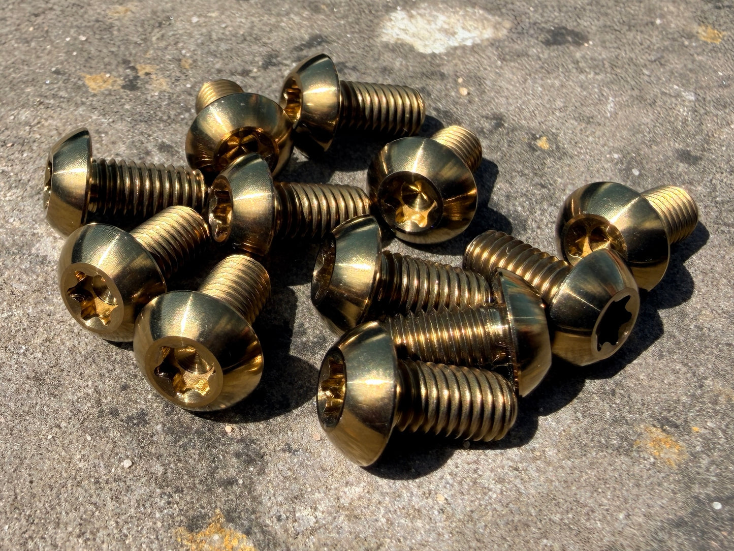 Titanium Rotor Bolts - 12 Pack