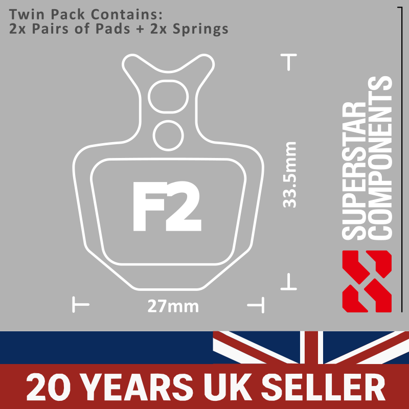 Formula ORO Disc Pads - Twin Pack