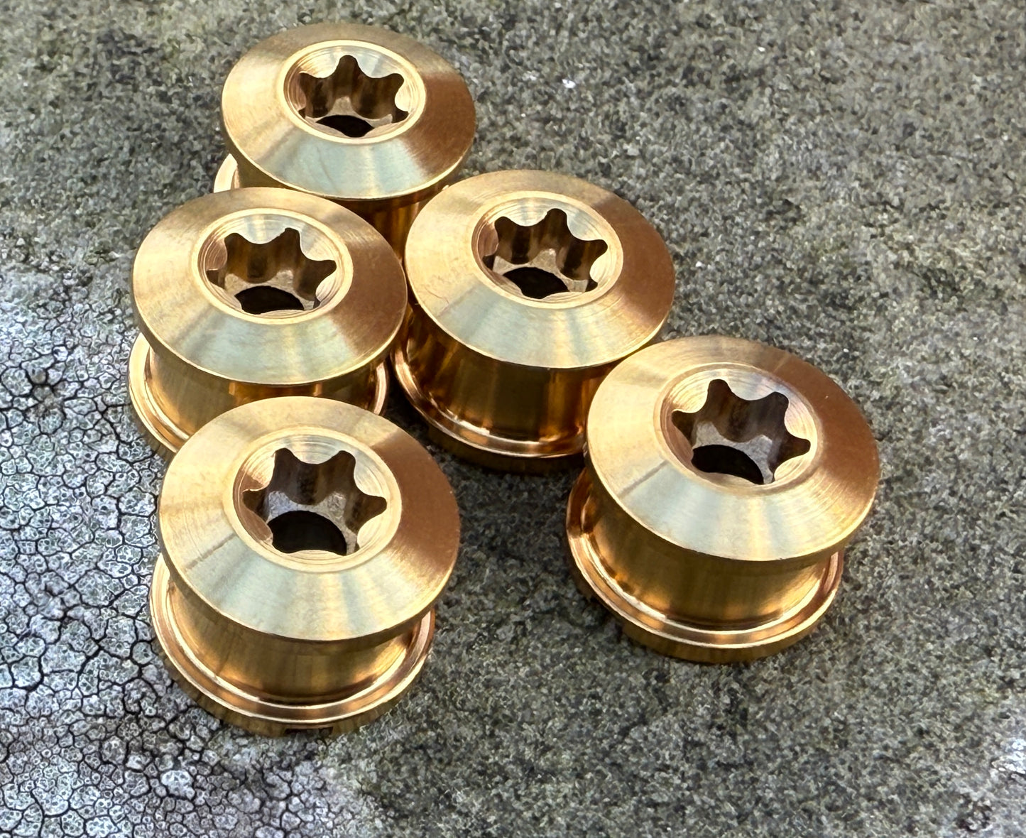 Titanium Chainring Bolts - Single Ring Length