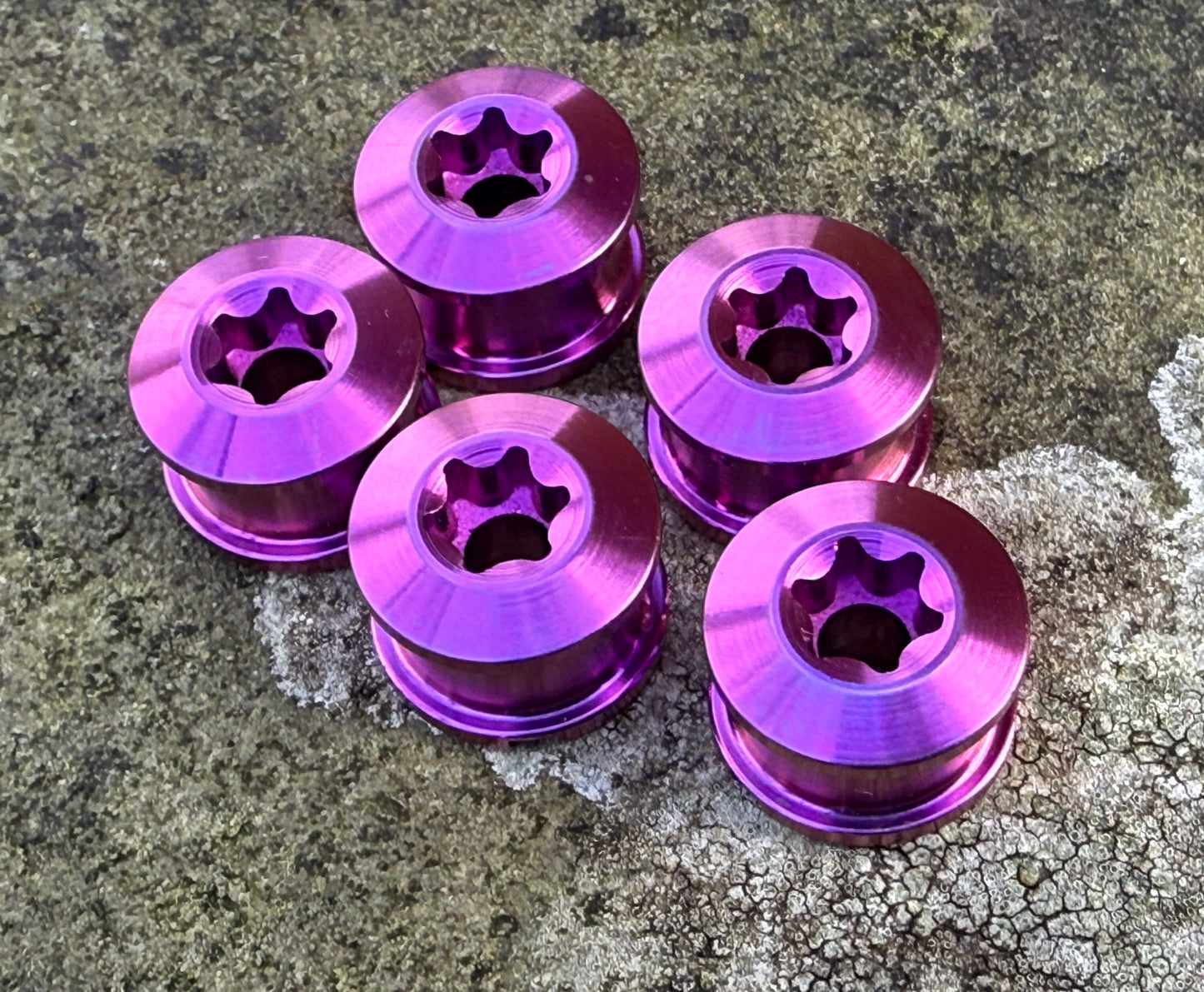 Titanium Chainring Bolts - Single Ring Length