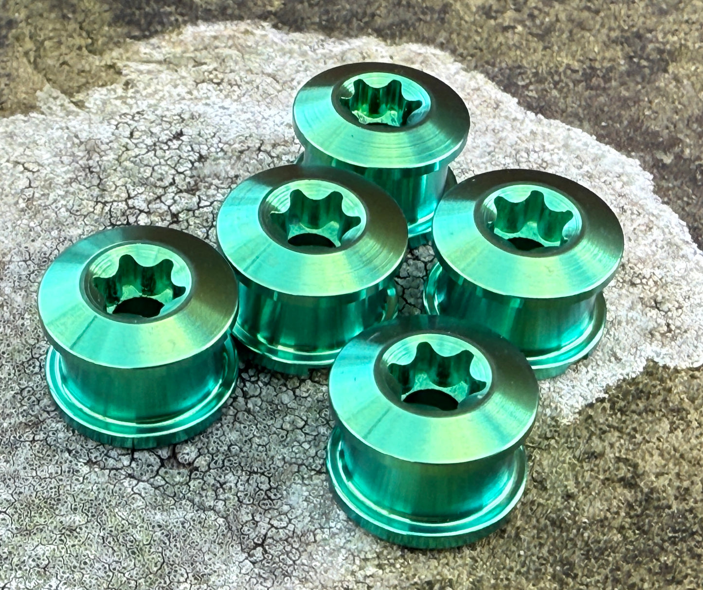 Titanium Chainring Bolts - Single Ring Length