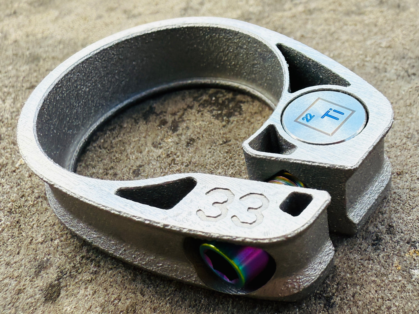 Titan 3D Seatclamp - 3D printed 6Al4V Titanium