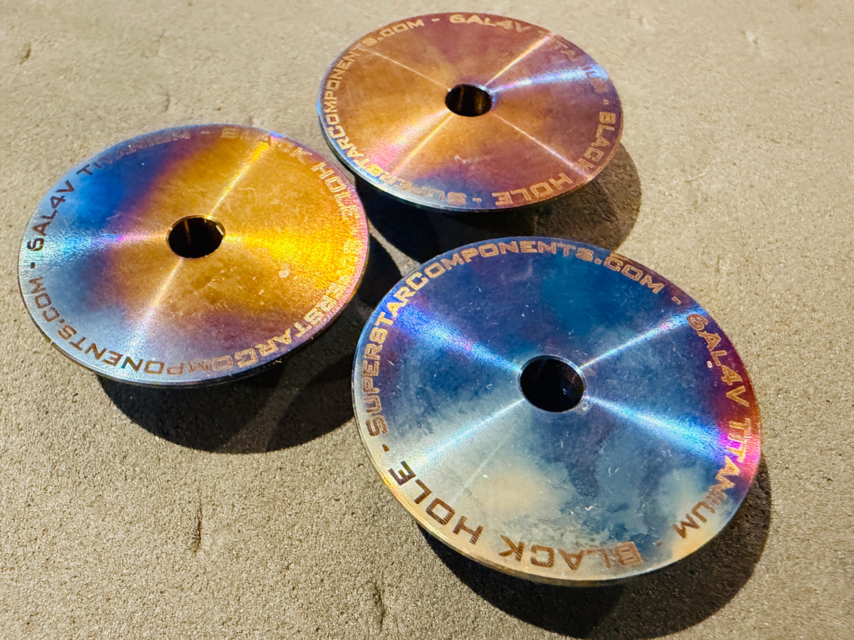 Titanium Elite Topcap - Black Hole