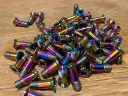 Jockey Wheel Titanium Bolts - Shimano