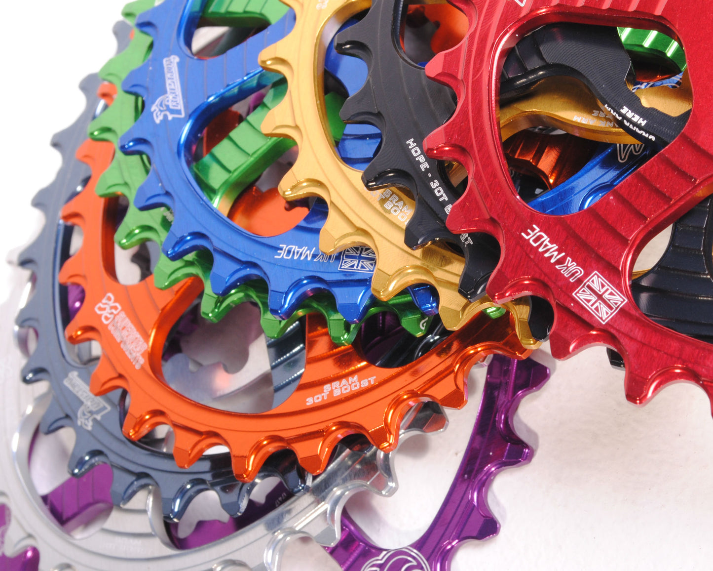 SRAM 3-Bolt 0mm OFFSET Raptor Oval Chainring - UK MADE