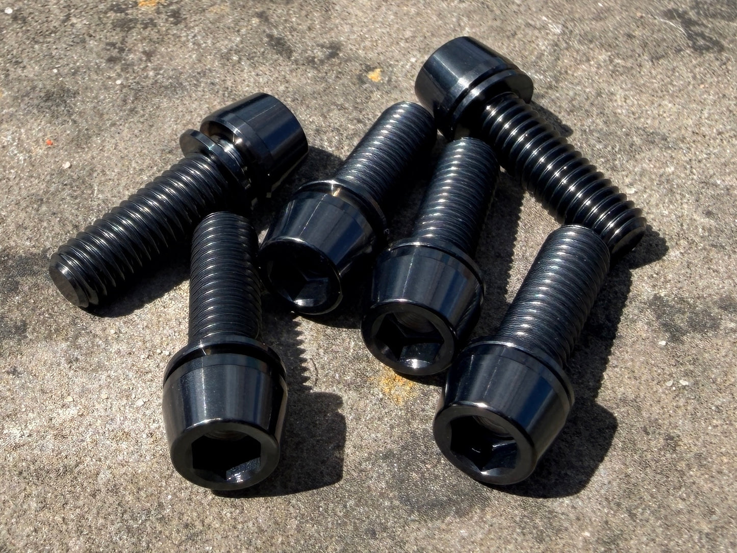 Titanium Stem Bolts - 6 Pack