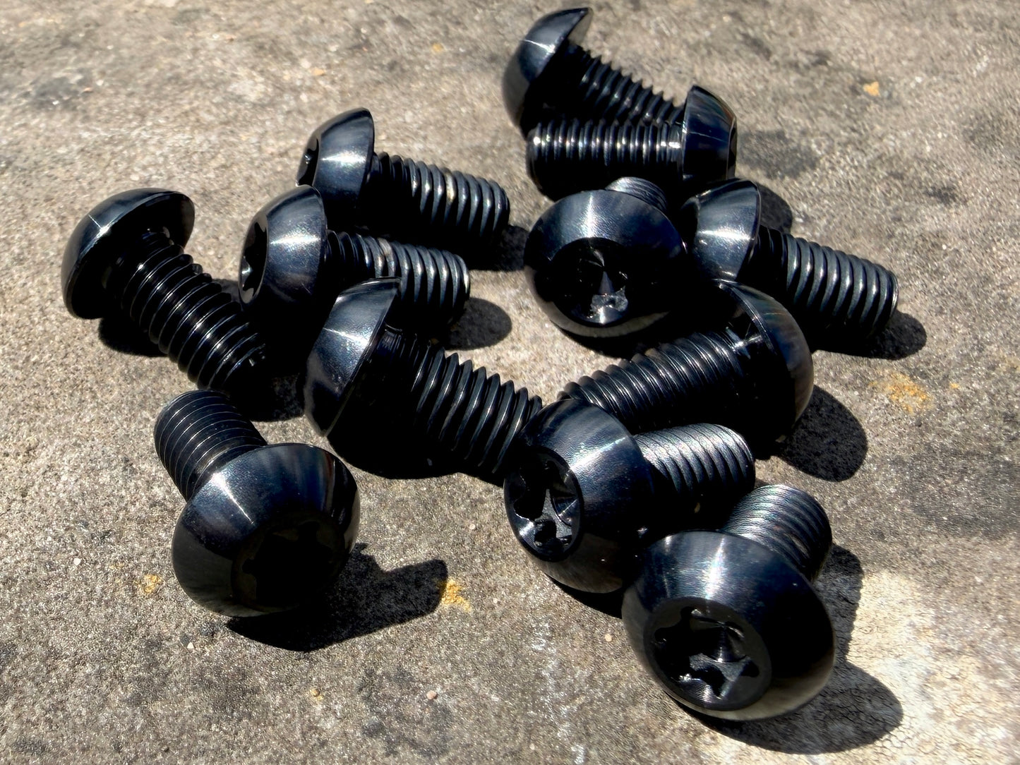 Titanium Rotor Bolts - 12 Pack