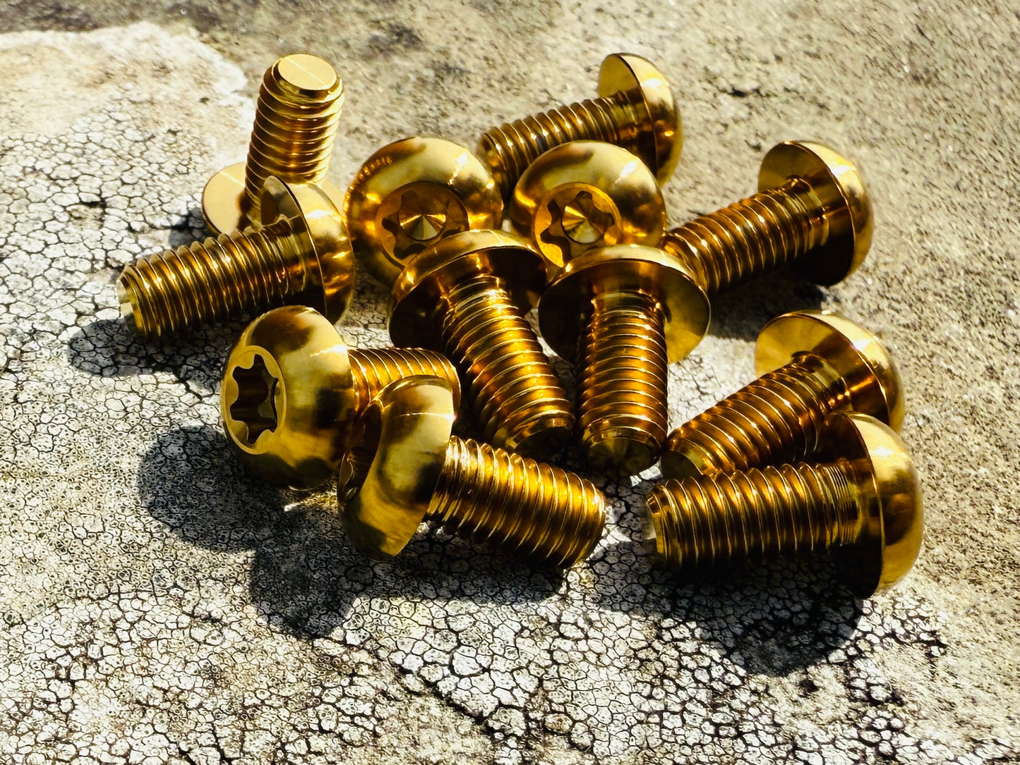 Titanium Rotor Bolts - 12 Pack