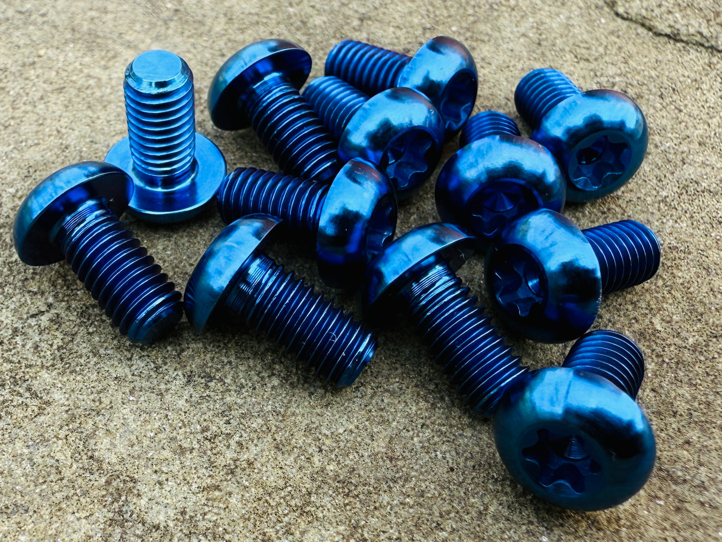 Titanium Rotor Bolts - 12 Pack