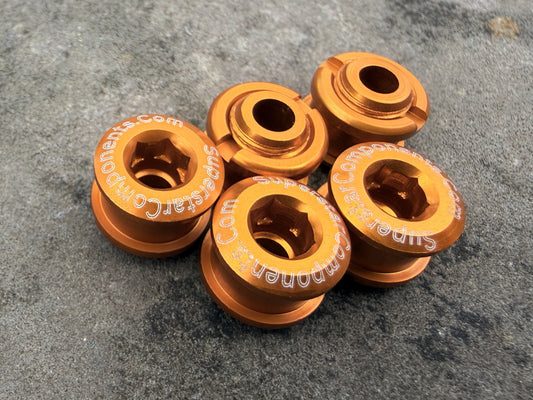 7075 Aluminium Chainring Bolts - Double Ring Length