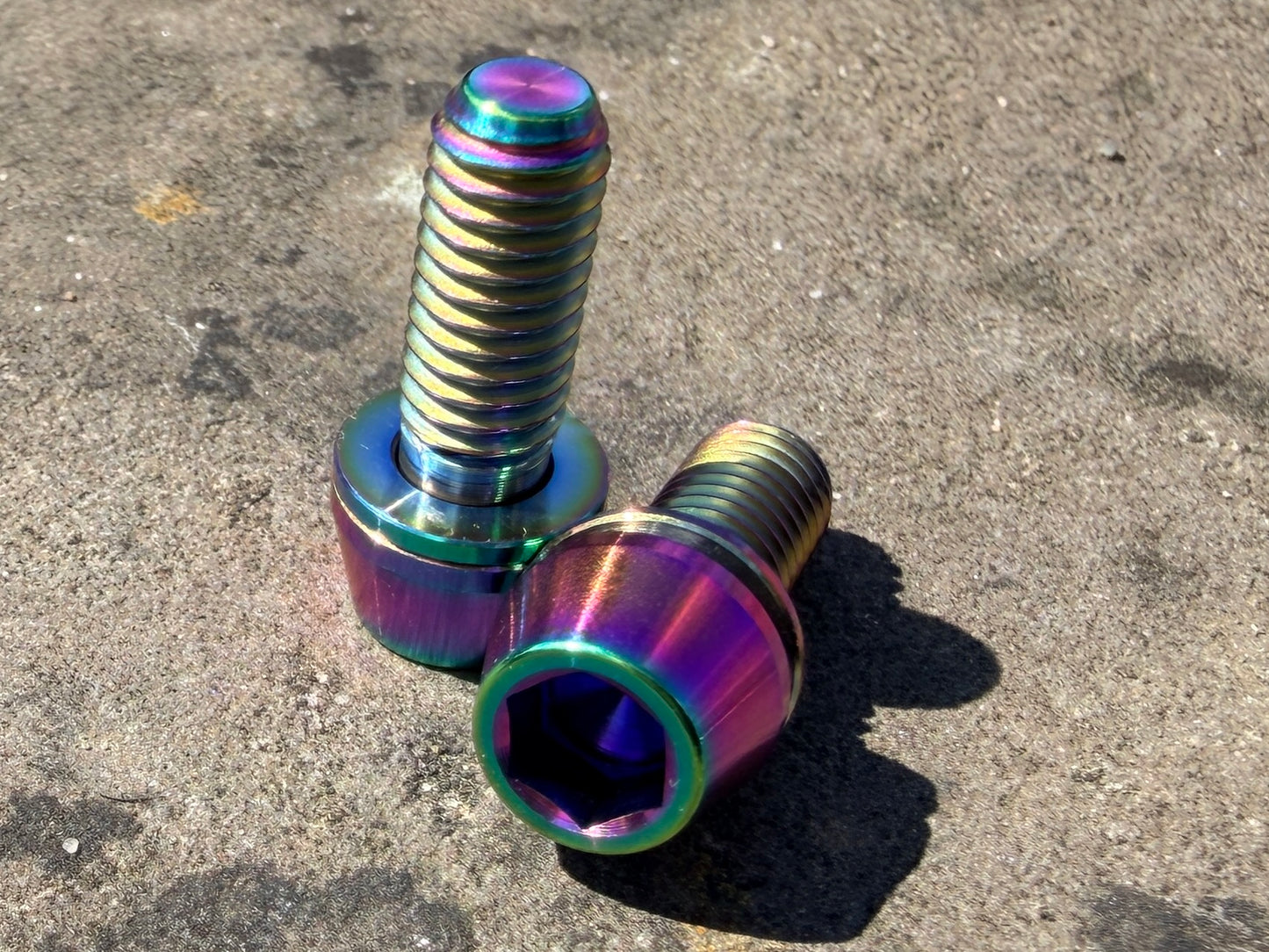 Titanium Disc Caliper Bolts - 2 Pack
