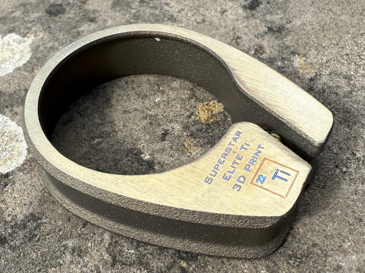 Titan 3D Seatclamp - 3D printed 6Al4V Titanium