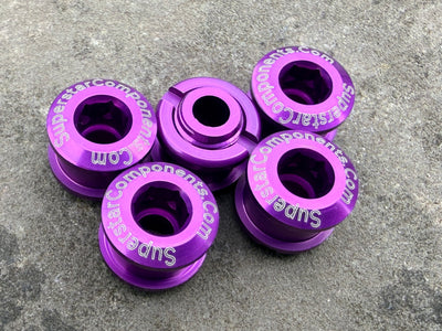 7075 Aluminium Chainring Bolts - Single Ring Length
