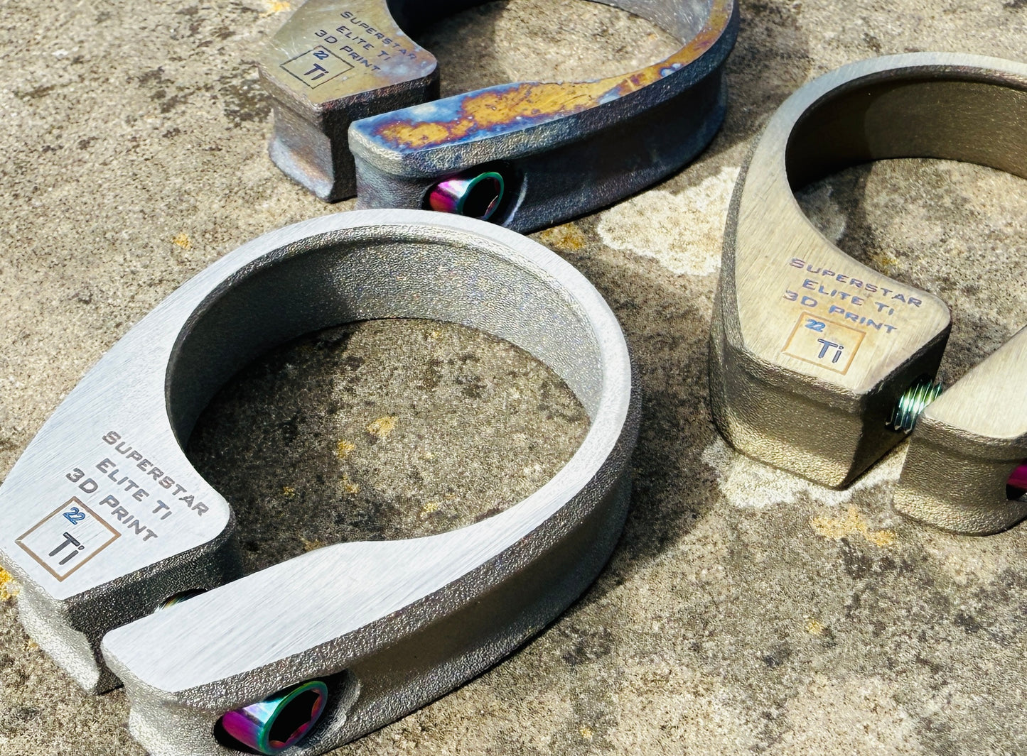 Titan 3D Seatclamp - 3D printed 6Al4V Titanium