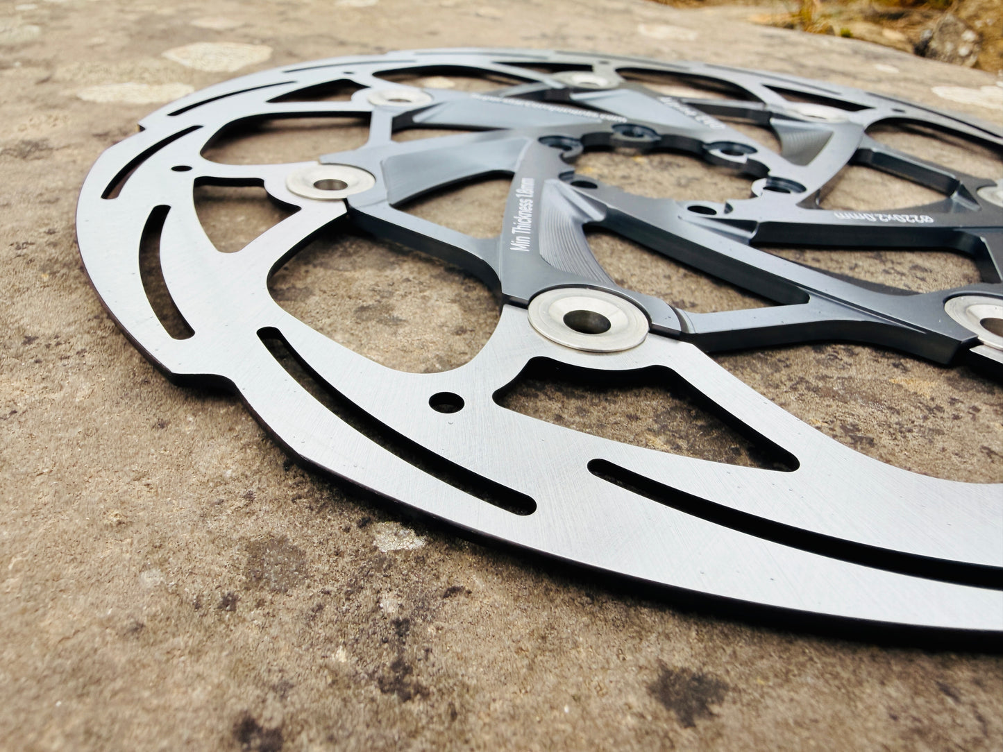 Alpine EVO Floating 220mm Disc Rotor - 2.3mm Ultra Thick