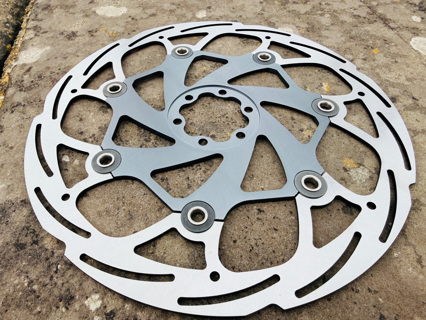 Alpine EVO Floating 220mm Disc Rotor - 2.3mm Ultra Thick