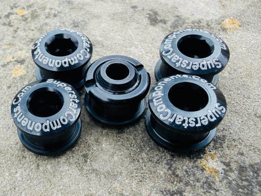 7075 Aluminium Chainring Bolts - Single Ring Length