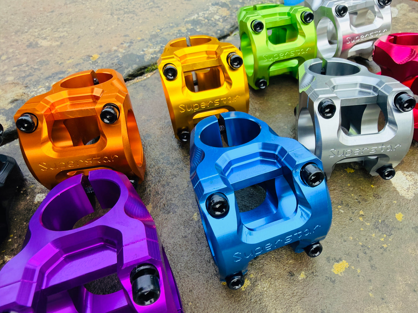 Rockstar CNC Stem 32mm Reach - 31.8 or 35mm Bar