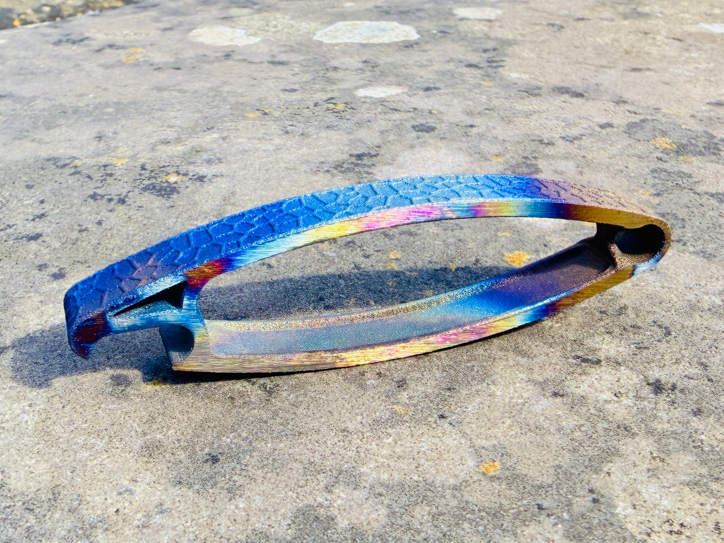 Hypertech Bottle opener - 3d Printed Titanium