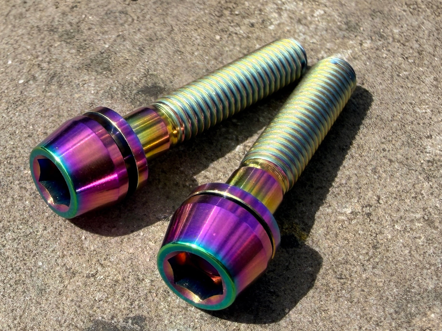Titanium Disc Caliper Bolts - 2 Pack