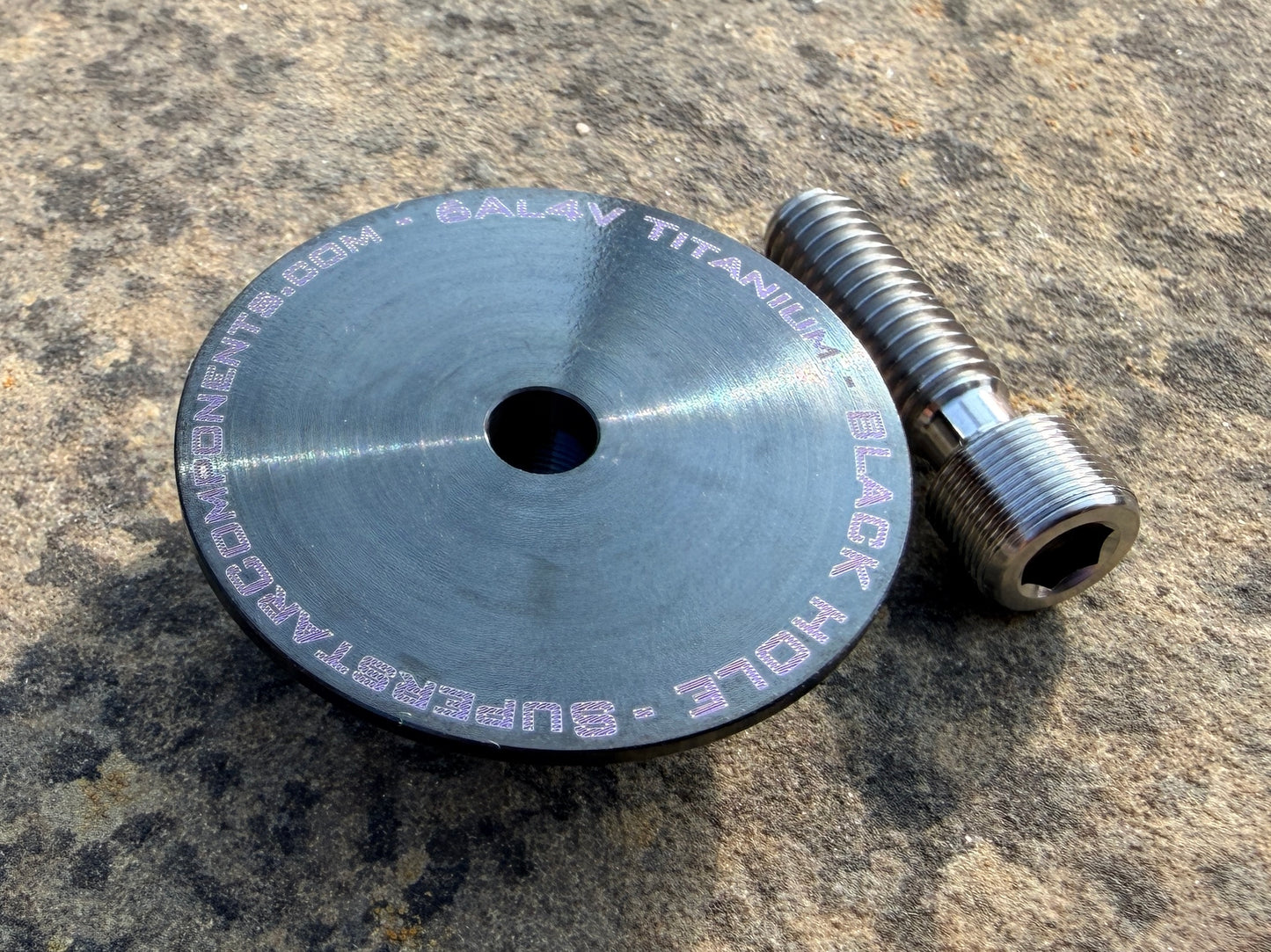 Titanium Elite Topcap - Black Hole