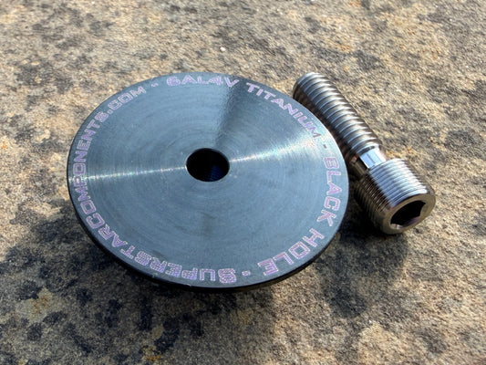 Titanium Elite Topcap - Black Hole