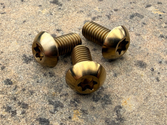 SRAM 3 Bolt Chainring Bolts - M5 Low Head - 3 Pack