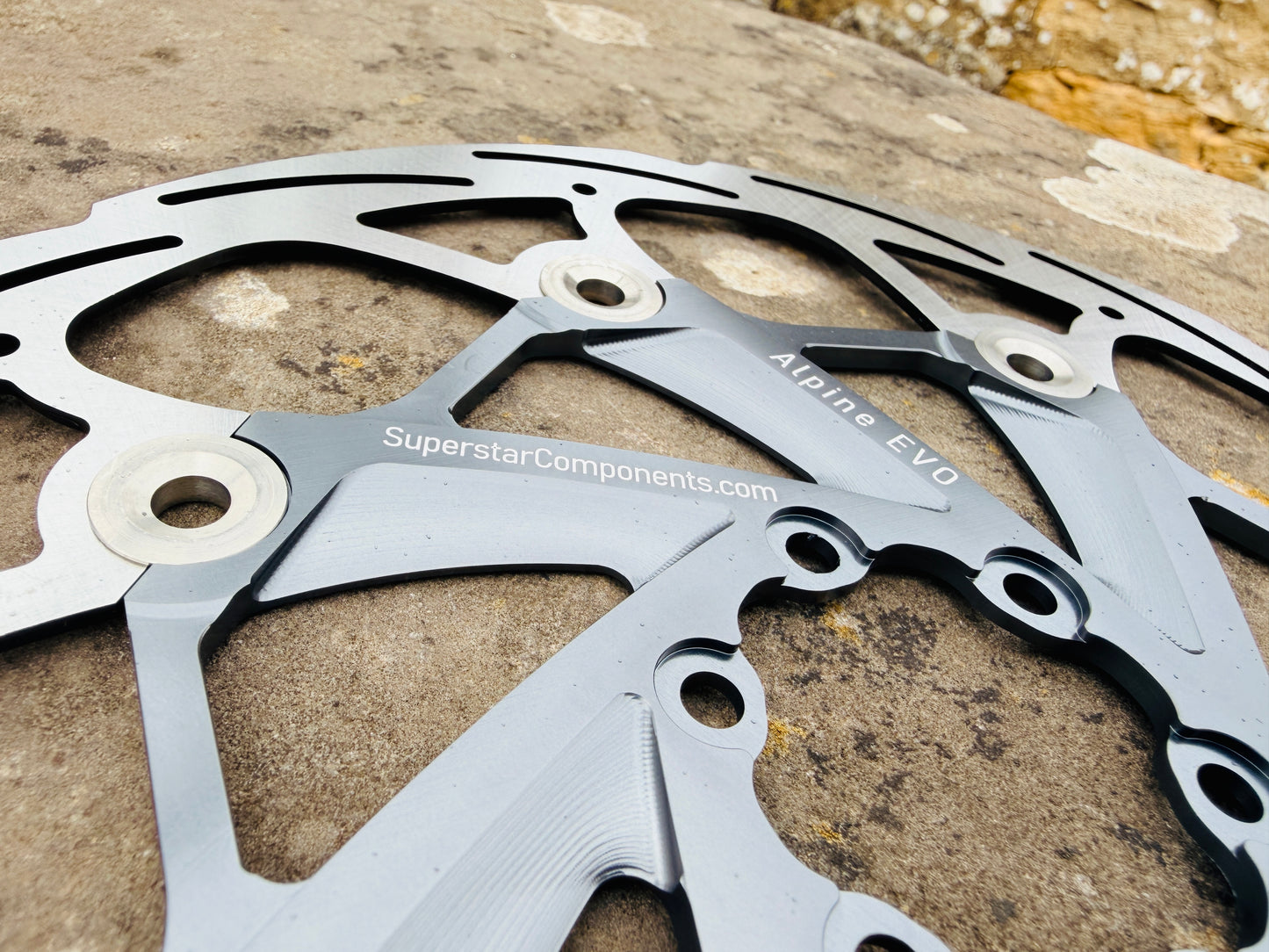 Alpine EVO Floating 220mm Disc Rotor - 2.3mm Ultra Thick