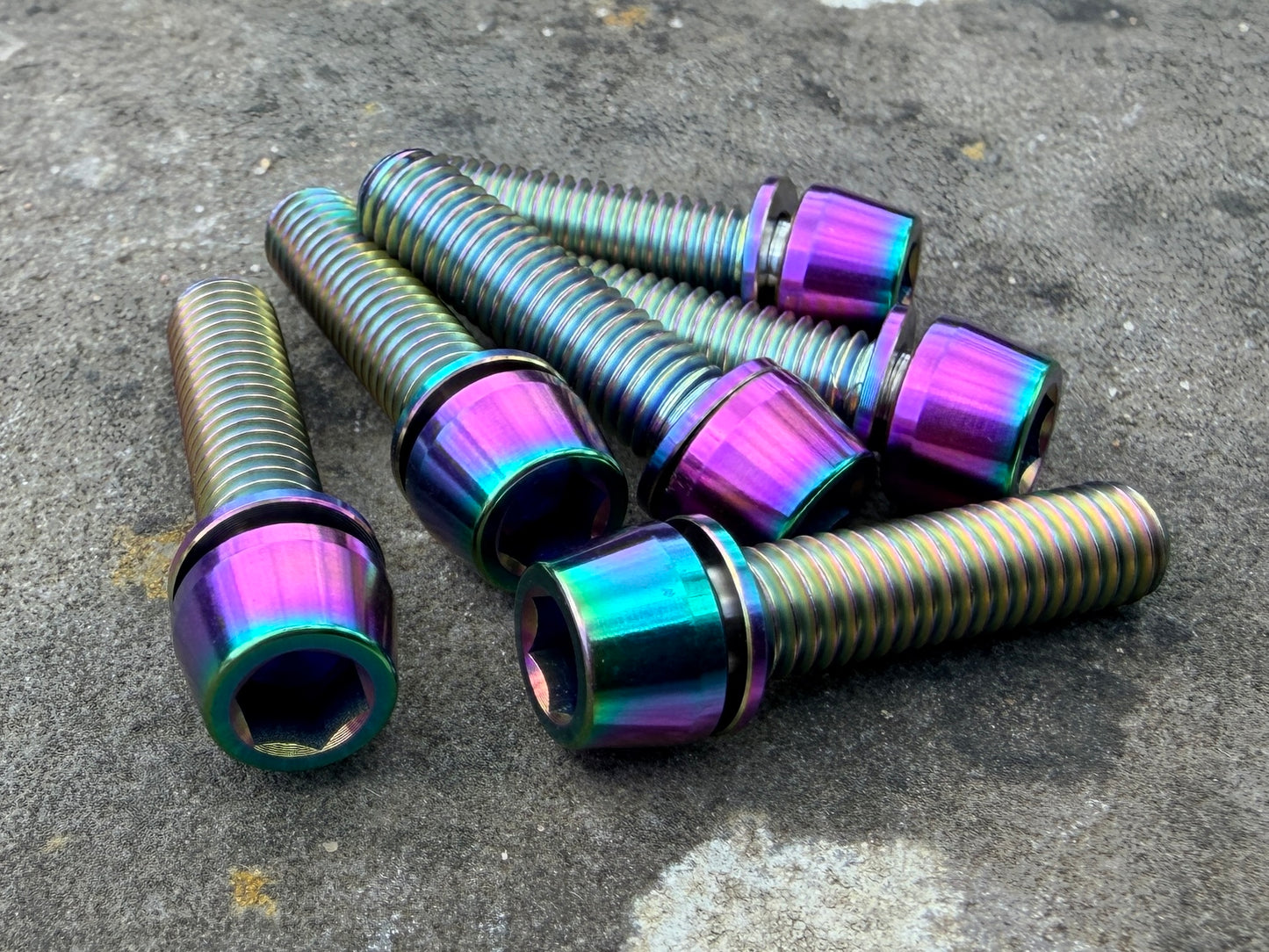 Titanium Stem Bolts - 6 Pack