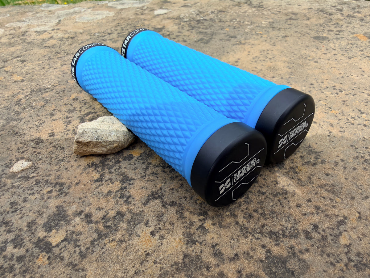 Superstar Lock On Grips - GripStar EVO - Solid Aluminium Barend