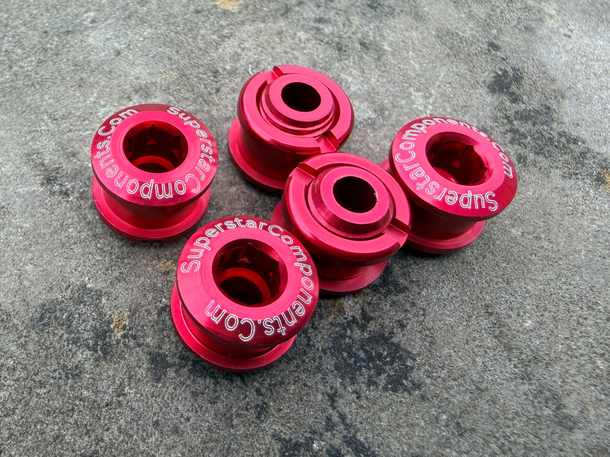 7075 Aluminium Chainring Bolts - Double Ring Length