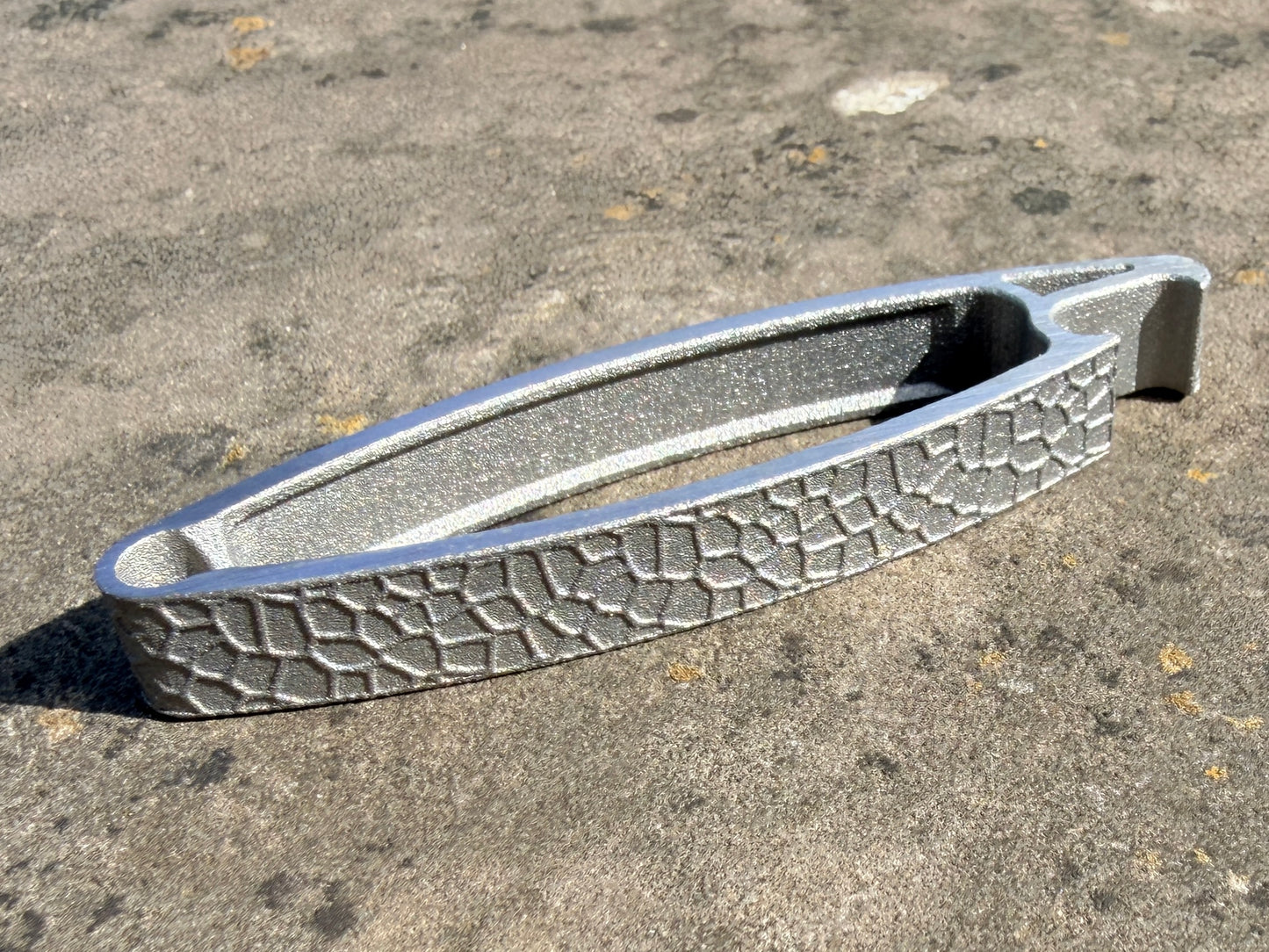 Hypertech Bottle opener - 3d Printed Titanium