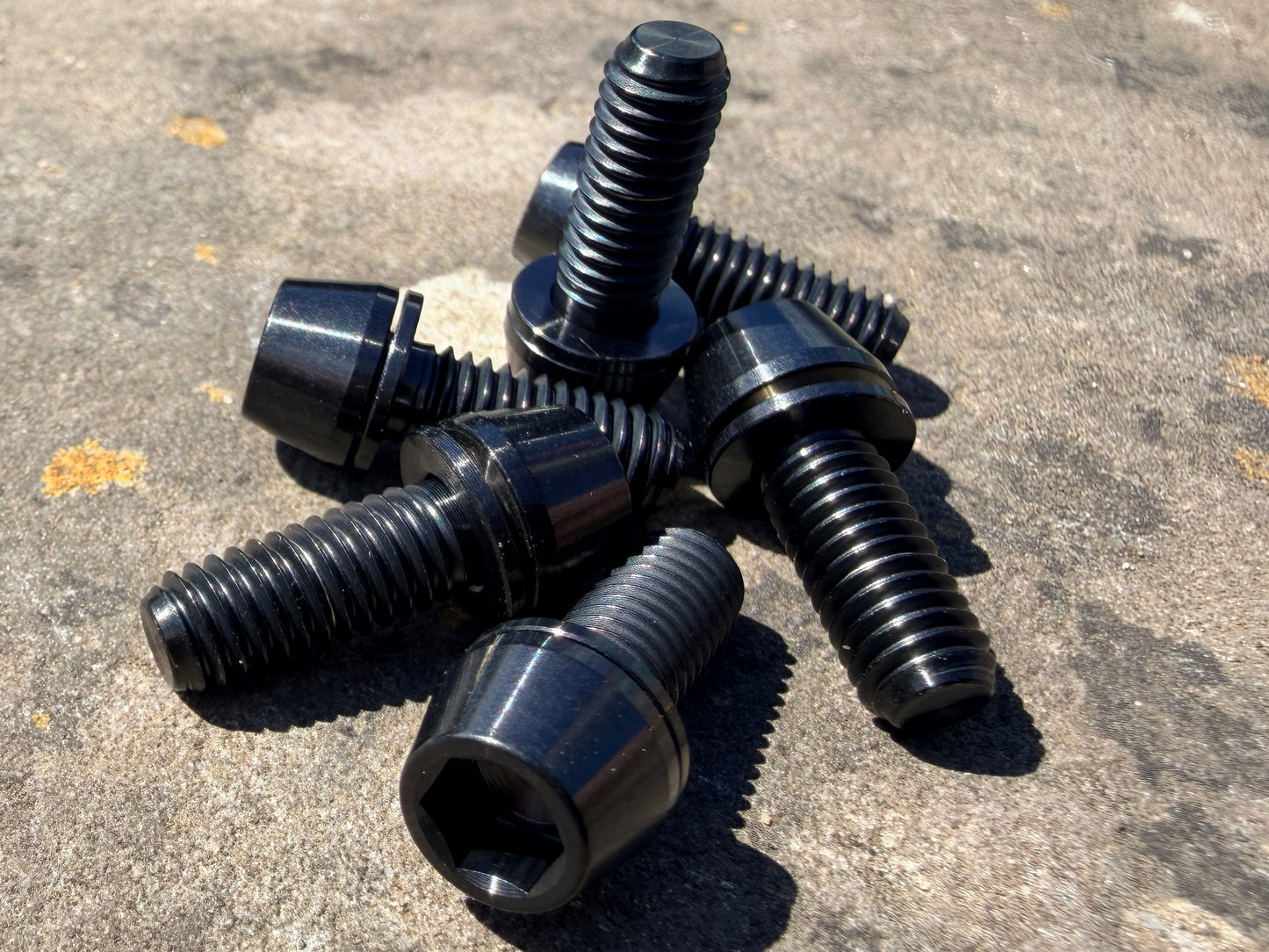 Titanium Stem Bolts - 6 Pack