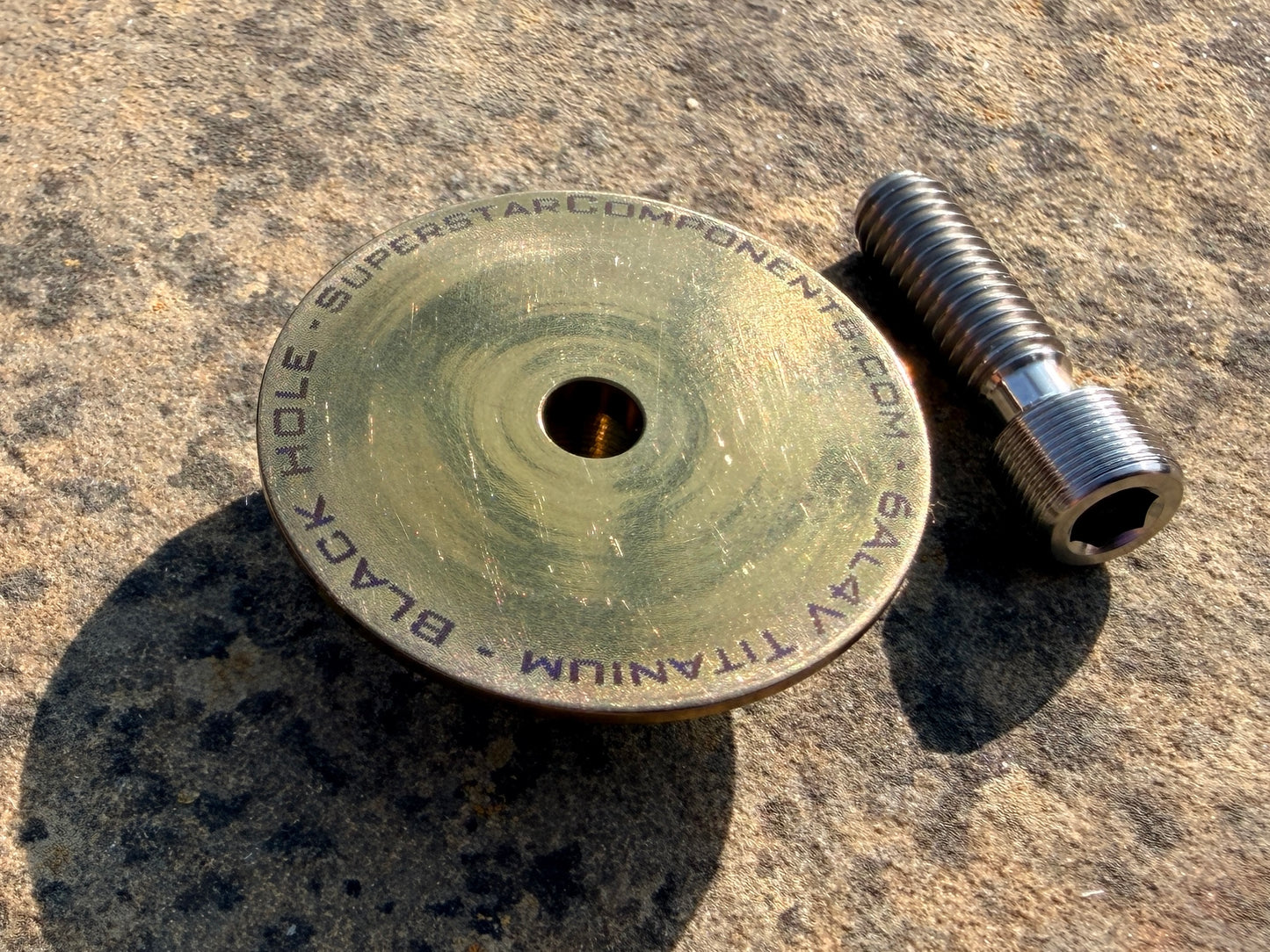 Titanium Elite Topcap - Black Hole