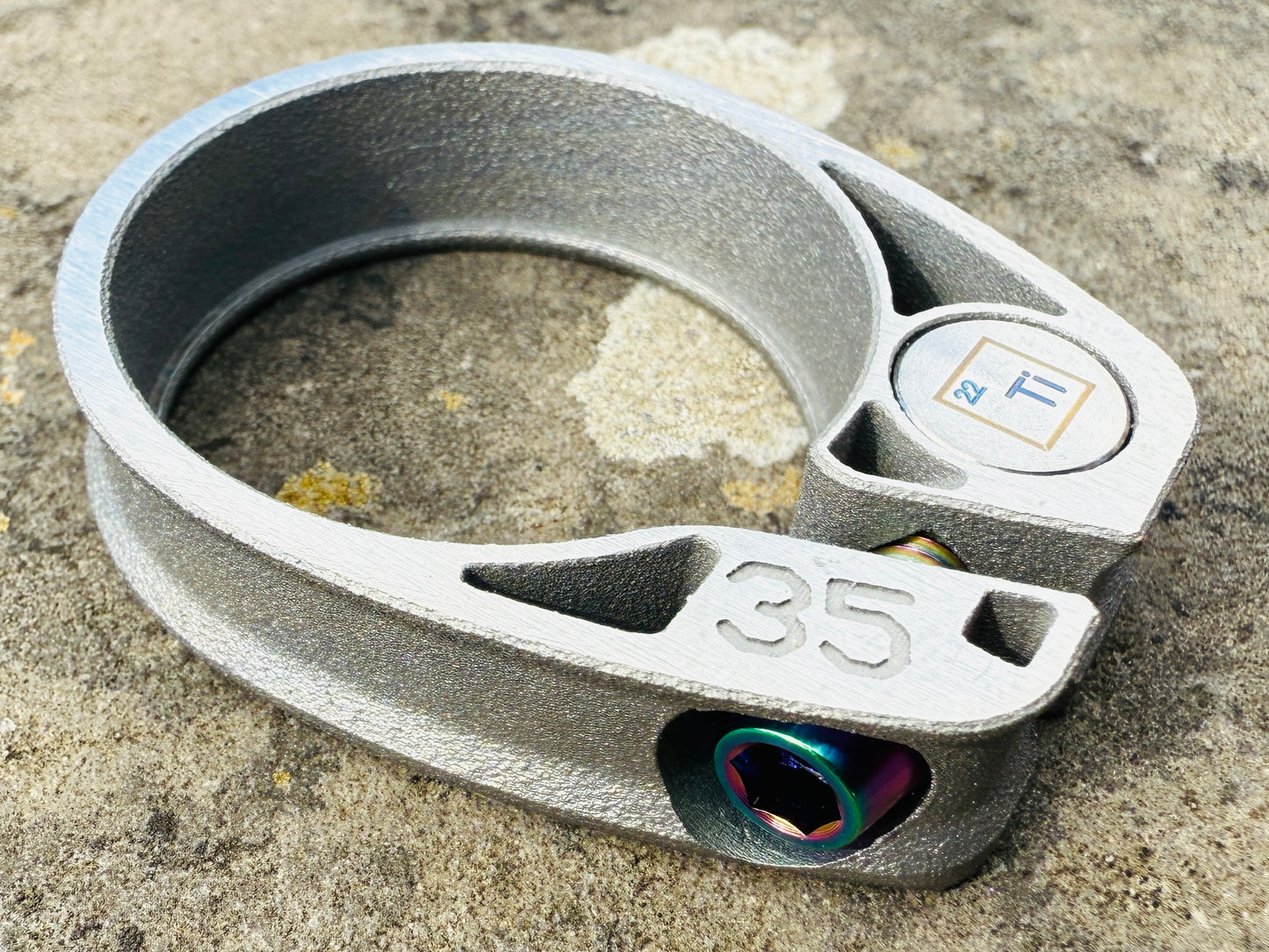 Titan 3D Seatclamp - 3D printed 6Al4V Titanium
