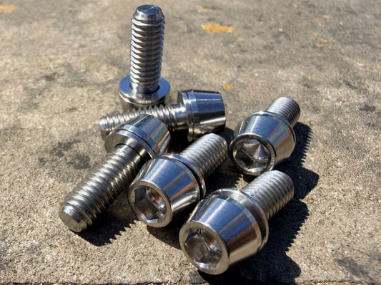 Titanium Stem Bolts - 6 Pack