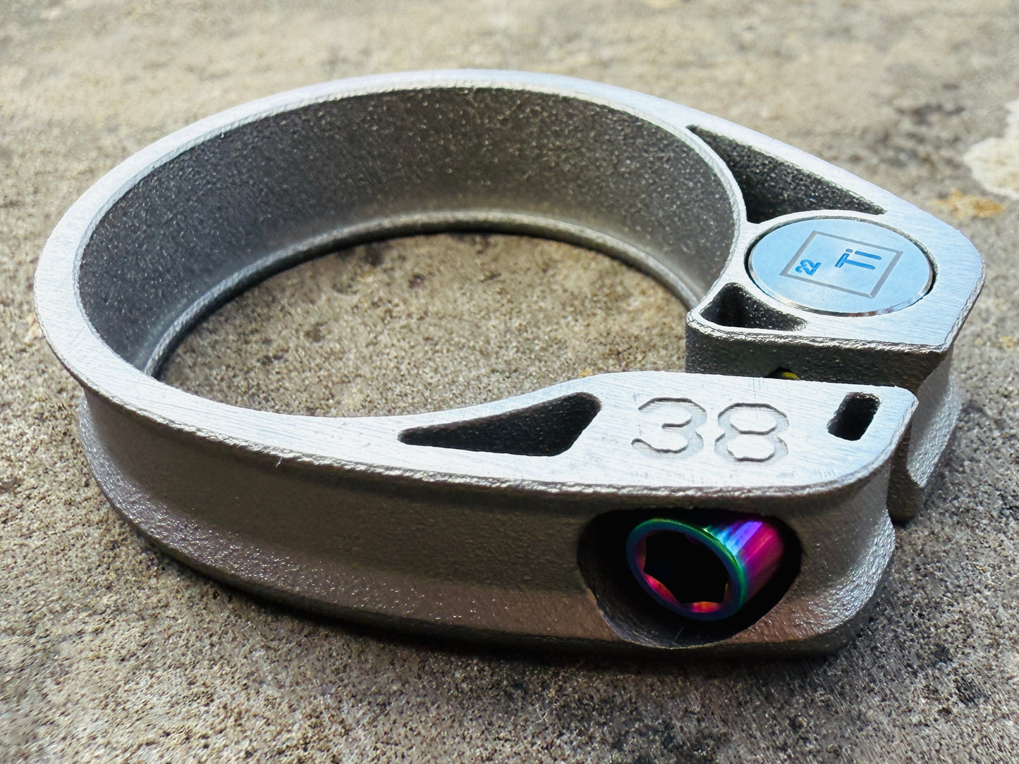 Titan 3D Seatclamp - 3D printed 6Al4V Titanium