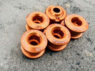 7075 Aluminium Chainring Bolts - Double Ring Length