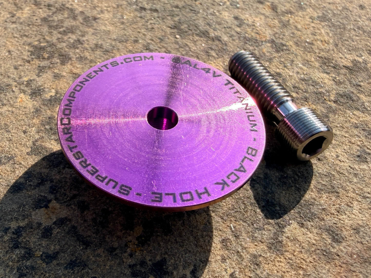 Titanium Elite Topcap - Black Hole