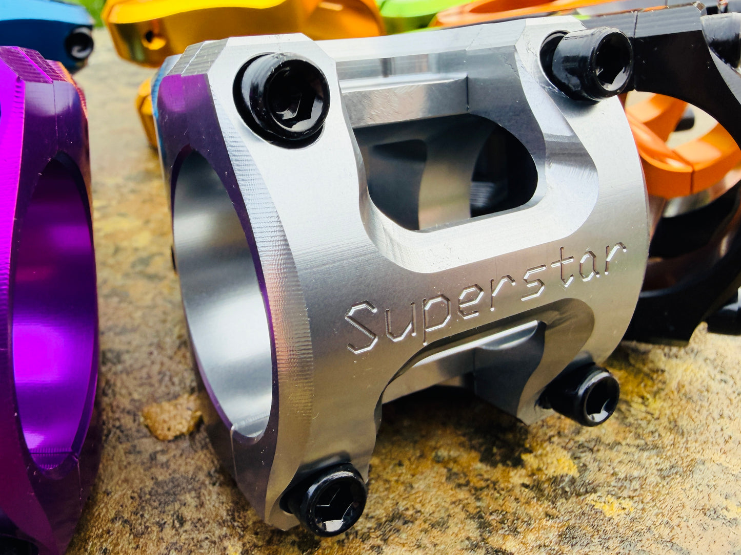 Rockstar CNC Stem 32mm Reach - 31.8 or 35mm Bar