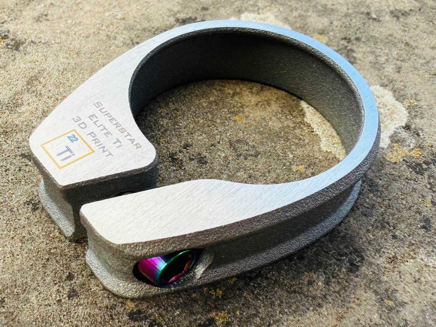 Titan 3D Seatclamp - 3D printed 6Al4V Titanium