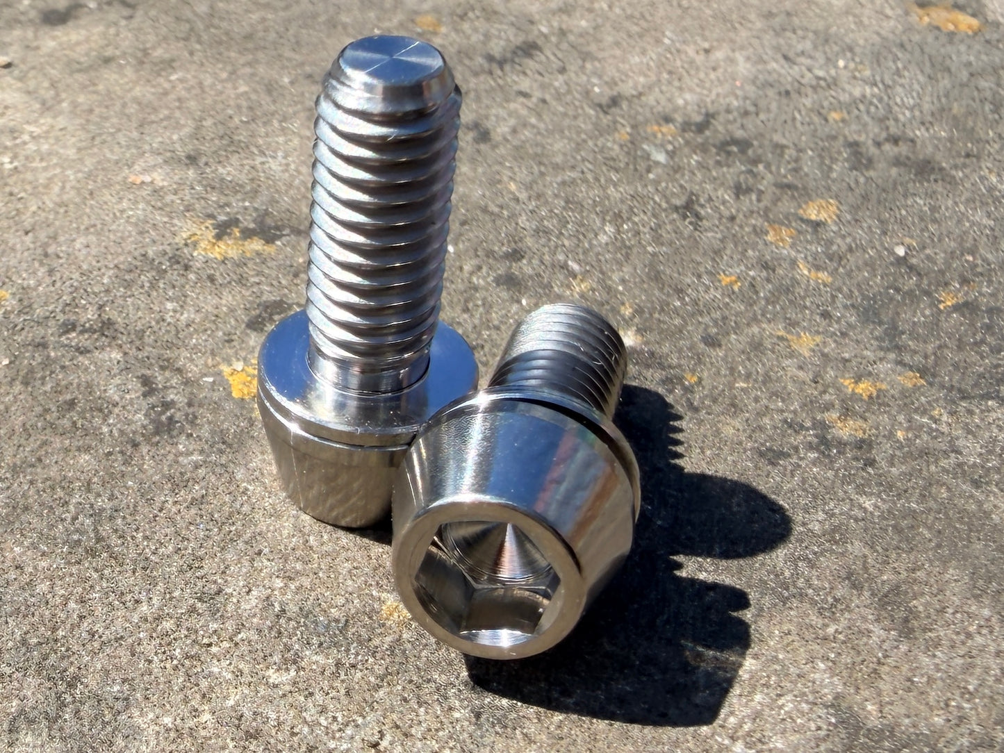 Titanium Disc Caliper Bolts - 2 Pack
