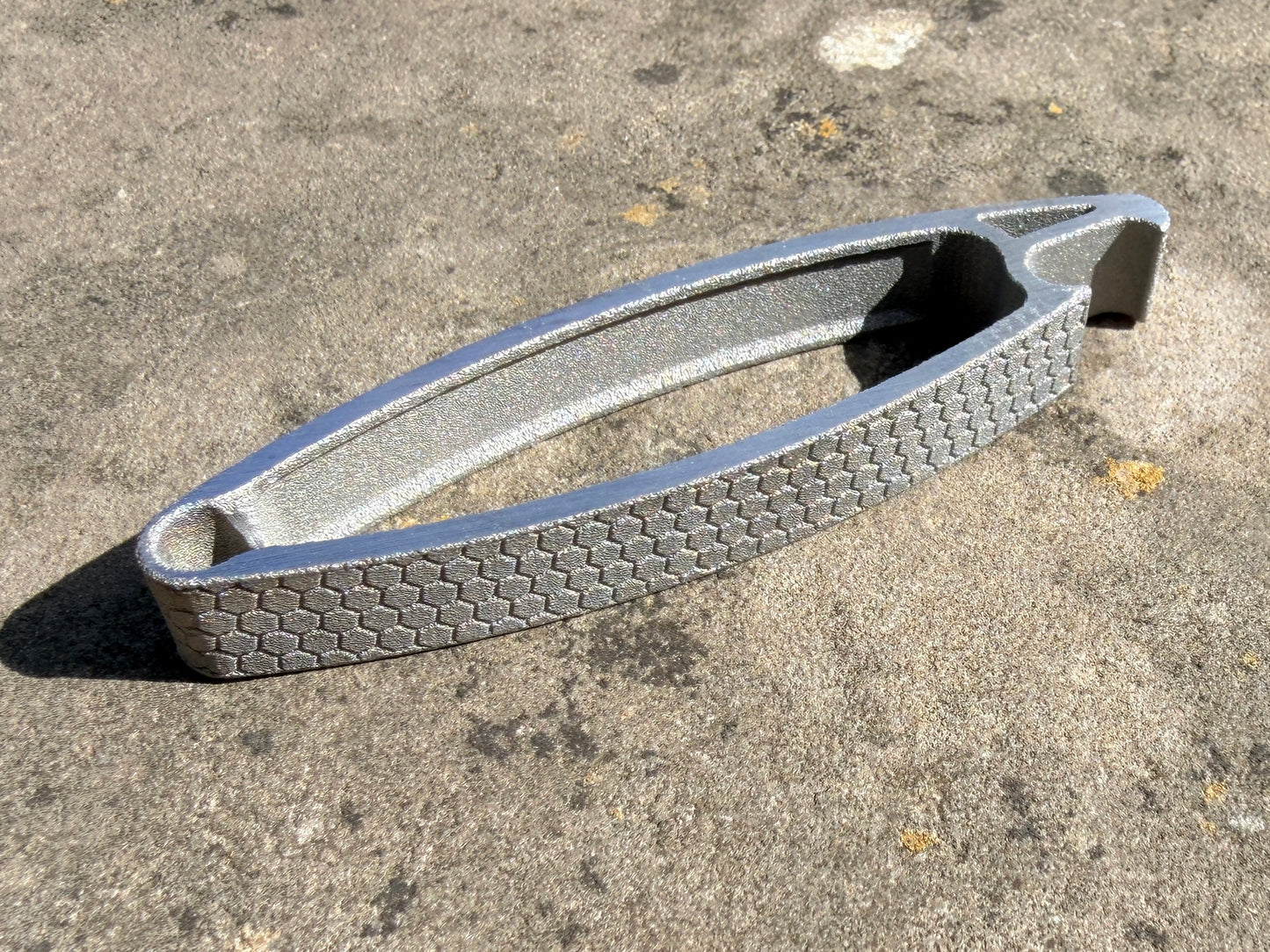 Hypertech Bottle opener - 3d Printed Titanium